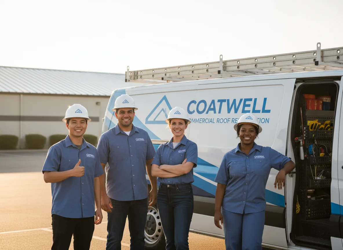 Commercial roof coating company in Goshen, UT
